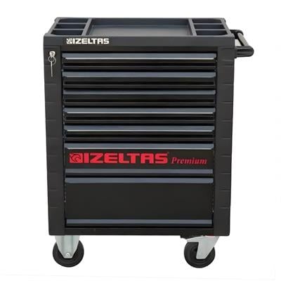 IZELTAS 7 Çekmeceli Premium Dolu Takım Arabası 243 Parça