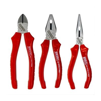 IZELTAS Pense Seti Kargaburun - Kombine Pense - Yan Keski Opak Seri 160 mm 3 Parça