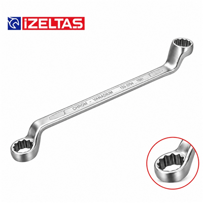 IZELTAS Yıldız İki Ağız Anahtar 21 x 23 mm