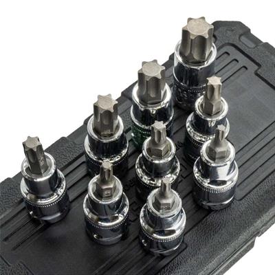 KINGQUEEN 1/2 Torx Uçlu Lokma Takımı 9 Parça