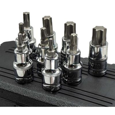 KINGQUEEN 1/2 Torx Uçlu Lokma Takımı 9 Parça