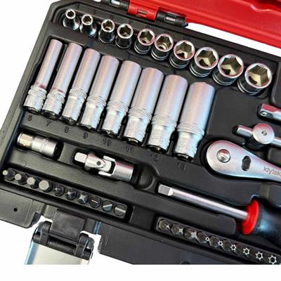 KLAYTEK 1/4 Lokma Takımı ve Bits Uç Seti 45 Parça