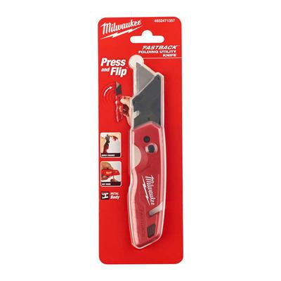 MILWAUKEE Fastback Maket Bıçağı + 1 Adet Yedek Bıçak