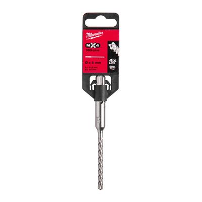 MILWAUKEE SDS-PLUS MX4 Elmaslı Matkap Ucu 5 x 115 mm