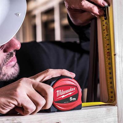 MILWAUKEE Şerit Metre Slımlıne 25 mm 5 Metre