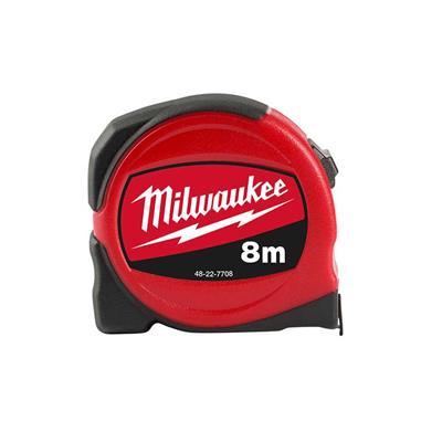 MILWAUKEE Şerit Metre Slımlıne 25 mm 8 Metre