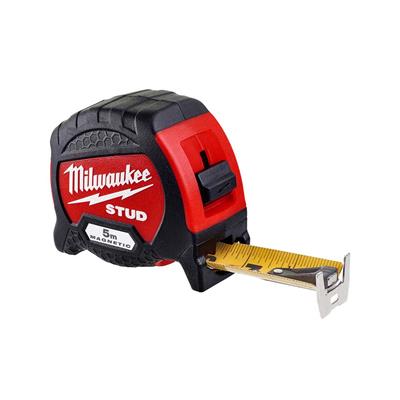MILWAUKEE Şerit Metre Stud Manyetik Metre Gen2 5 Metre