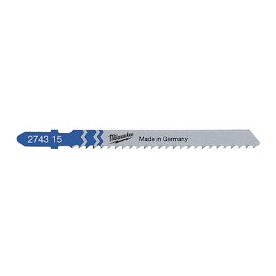 MILWAUKEE T127D Dekupaj Bıçağı Metal ve Ahşap 75 mm 5 Adet