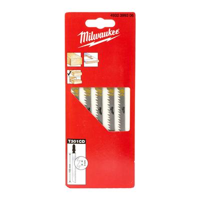 MILWAUKEE T301CD Dekupaj Bıçağı Temiz Kesim 105 mm 5 Adet