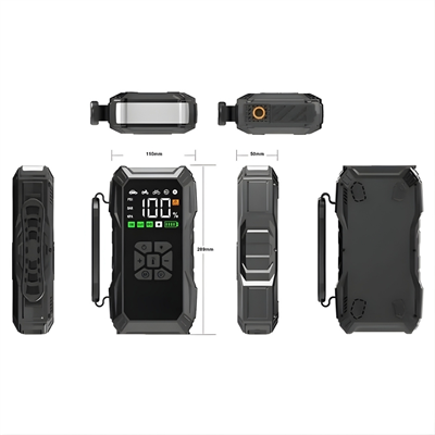 PARS 1085 Dijital Lastik Şişirme Pompası ve Jump Starter 13000Mah