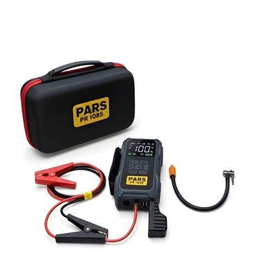 PARS 1085 Dijital Lastik Şişirme Pompası ve Jump Starter 13000Mah