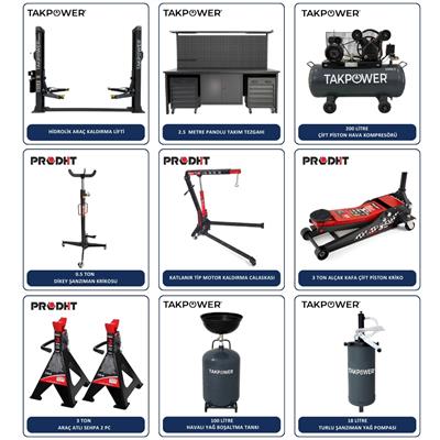 Premium Plus Motor Mekanik Servis Kurulum Paketi