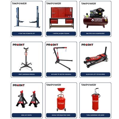 Pro Motor Mekanik Servis Kurulum Paketi