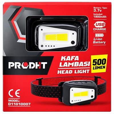 PRODHT Led Kafa Lambası 500 Lümen