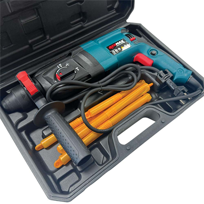 REDMAX Z1C-DK-26C Kırıcı Delici Matkap 800 W + Kırıcı Delici Uç Seti