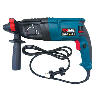 REDMAX Z1C-DK-26C Kırıcı Delici Matkap 800 W + Kırıcı Delici Uç Seti
