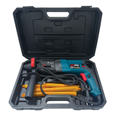 REDMAX Z1C-DK-26C Kırıcı Delici Matkap 800 W + Kırıcı Delici Uç Seti