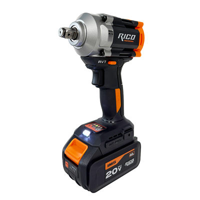 RICO 028-RE0009 1/2 Akülü Darbeli Somun Sıkma ve Sökme Makinesi 650Nm 20V 4Ah