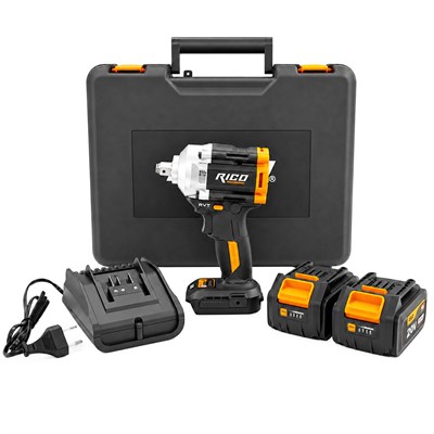 RICO 028-RE0009 1/2 Akülü Darbeli Somun Sıkma ve Sökme Makinesi 650Nm 20V 4Ah