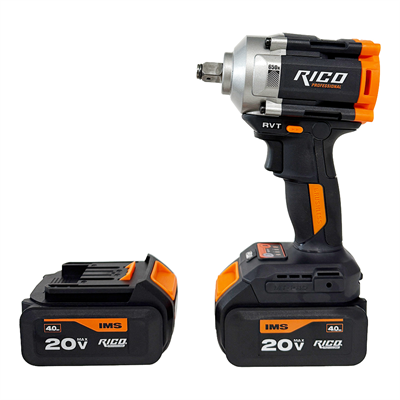 RICO 028-RE0009 1/2 Akülü Darbeli Somun Sıkma ve Sökme Makinesi 650Nm 20V 4Ah