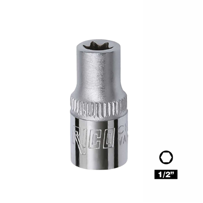RICO 1/2 E10 Torx Lokma