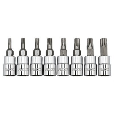 RICO 1/4 Lokmalı Torx Uç 8 Parça