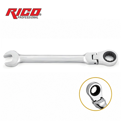 RICO Mafsallı Cırcır Kombine Anahtar 16 mm
