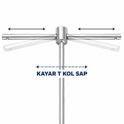 RICO Mafsallı T Kol Lokma 16 mm