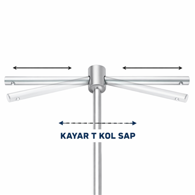 RICO Mafsallı T Kol Lokma 17 mm