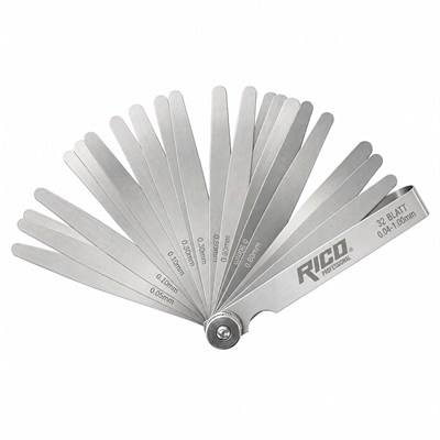 RICO Sentil Çakısı 0.03 - 1.00 mm 32 Yaprak