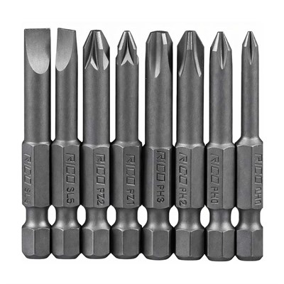 RICO Vidalama Bits Uç Seti 50 mm 8 Adet