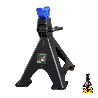ROCKFORCE 12 Ton Araç Altı Sehpa Kriko Standı 2 Adet