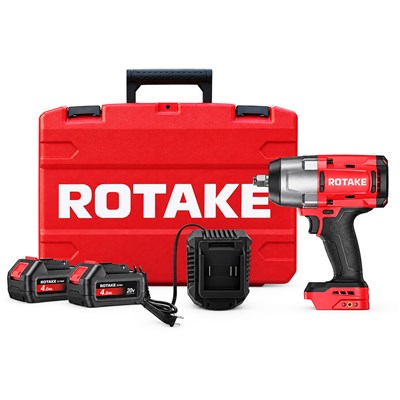 ROTAKE T2 1/2 Akülü Darbeli Somun Sıkma ve Sökme Makinesi 20V 4.0Ah 1180 Nm