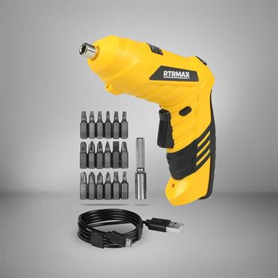 RTRMAX RTM326 Akülü Tornavida Seti 3.6V