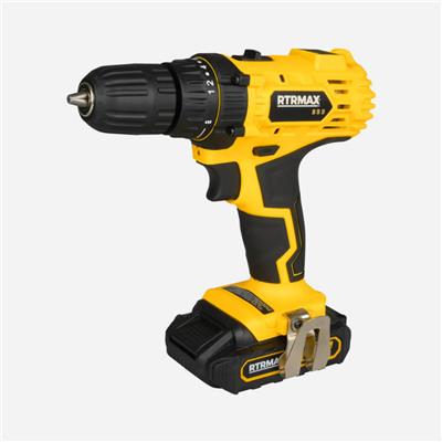 RTRMAX RTM350 Şarjlı Matkap 18V Çift Akülü 1.5 Ah