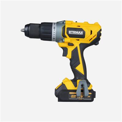 RTRMAX RTX1820 Şarjlı Darbeli Matkap Çift Akülü 18V 2Ah