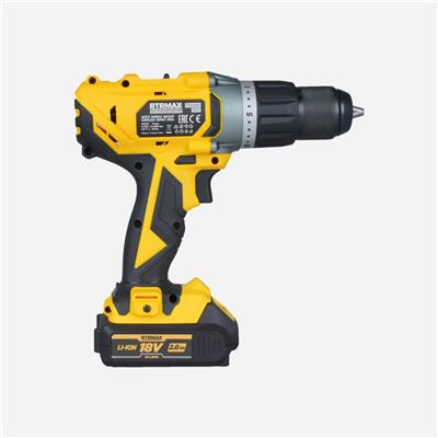 RTRMAX RTX1820 Şarjlı Darbeli Matkap Çift Akülü 18V 2Ah