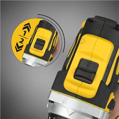 RTRMAX RTX2014B Şarjlı Darbeli Matkap Kömürsüz X-Lion - (Aküsüz)