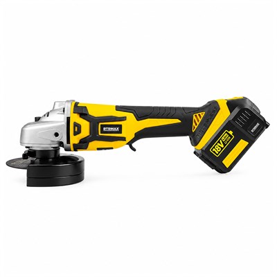 RTRMAX RTX2055B Şarjlı Avuç Taşlama Makinesi Kömürsüz 115 mm X-Lion - (Aküsüz)