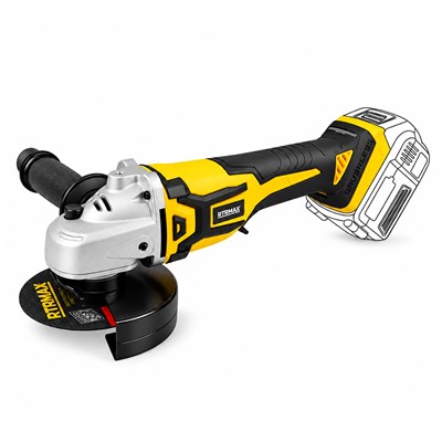 RTRMAX RTX2055B Şarjlı Avuç Taşlama Makinesi Kömürsüz 115 mm X-Lion - (Aküsüz)