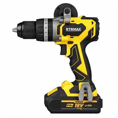 RTRMAX RTX3010 Akülü Darbeli Matkap Çift Akülü X-Lion 18 V 4 Ah