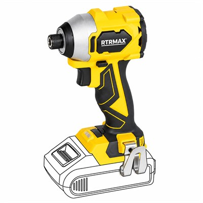 RTRMAX RTX3050B Şarjlı Torklu Vidalama Kömürsüz X-Lion - (Aküsüz)