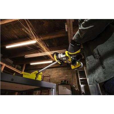 RYOBI RAG18X-1C40S Akülü Avuç Taşlama Makinesi One+ Kömürsüz 18V Li-Ion 4 Ah