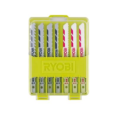 RYOBI RAK10JSB Dekupaj Testere Bıçağı 10 Parça