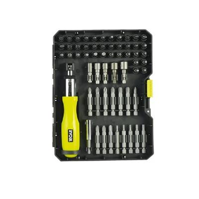 RYOBI RAK59SD Cırcırlı Tornavida ve Vidalama Uç Seti 59 Parça