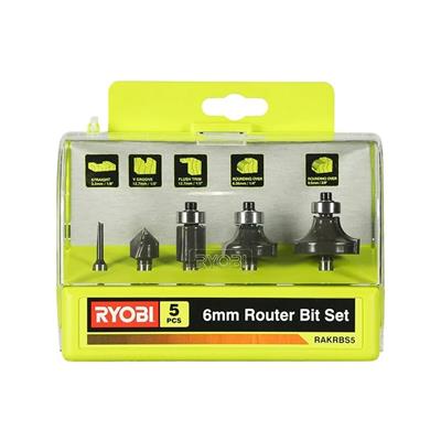 RYOBI RAKRBS5 Freze Uç Seti 5 Parça