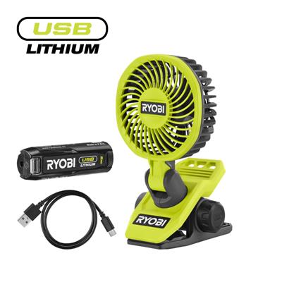 RYOBI RCF4-120G Akülü Vantilatör 4V Li-Ion