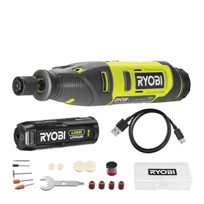 RYOBI RRT4-120GA15 Akülü Gravür Seti 15 Parça