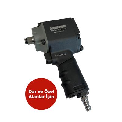SAPPOWER IW-3A1 1/2 Havalı Somun Sıkma ve Sökme Tabancası 600 Nm