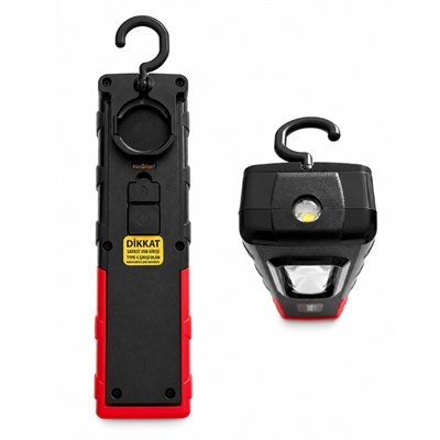 SAPPOWER IW-LF-01 Şarjlı Led Çalışma Lambası 400 Lümen
